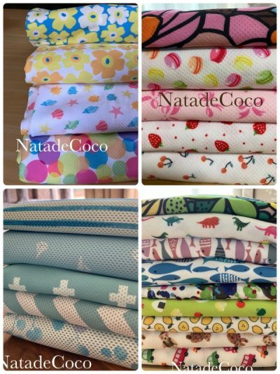 画像6: 青ブロック柄◆冷え冷えタンク