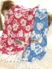 画像4: 水色ハイビスカス◆冷え冷えレースワンピース