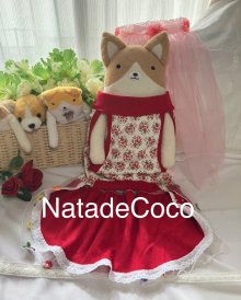 他の写真2: お花のシフォンチュール◆ワンピース