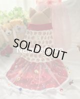 お花のシフォンチュール◆ワンピース