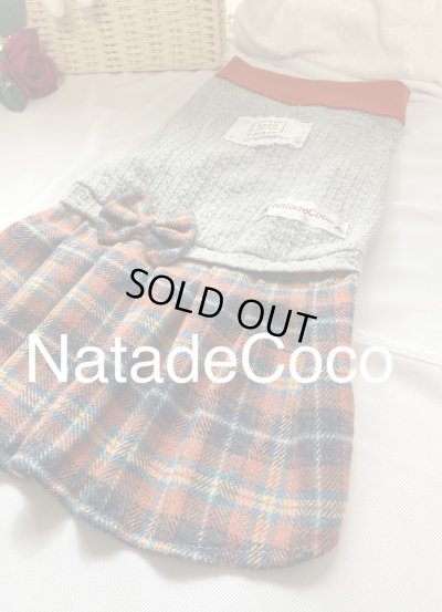 画像3: JK気分で◆アランニットとオレンジプリーツワンピース