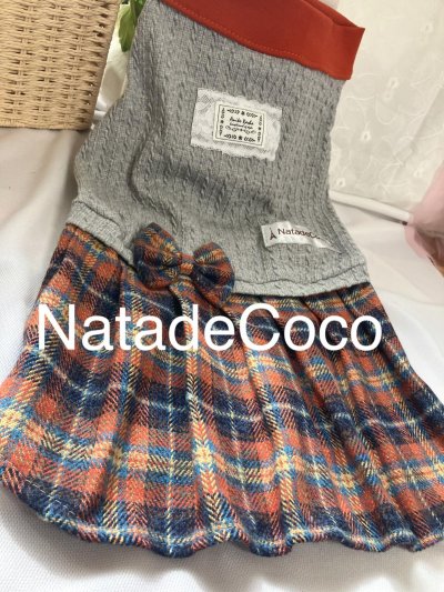 画像4: JK気分で◆アランニットとオレンジプリーツワンピース