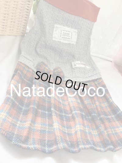 画像4: JK気分で◆アランニットとオレンジプリーツワンピース