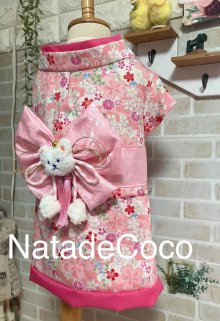 他の写真2: 淡い桃色さくら◆コーギーお振袖 、晴れ着