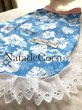 画像2: 水色ハイビスカス◆冷え冷えレースワンピース (2)
