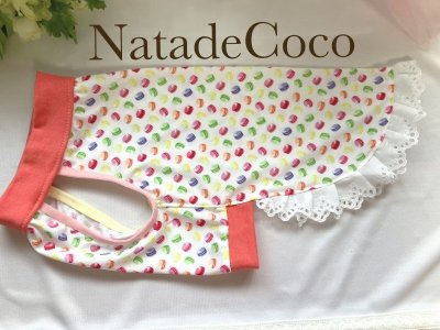 画像1: マカロン◆冷え冷えレースワンピース